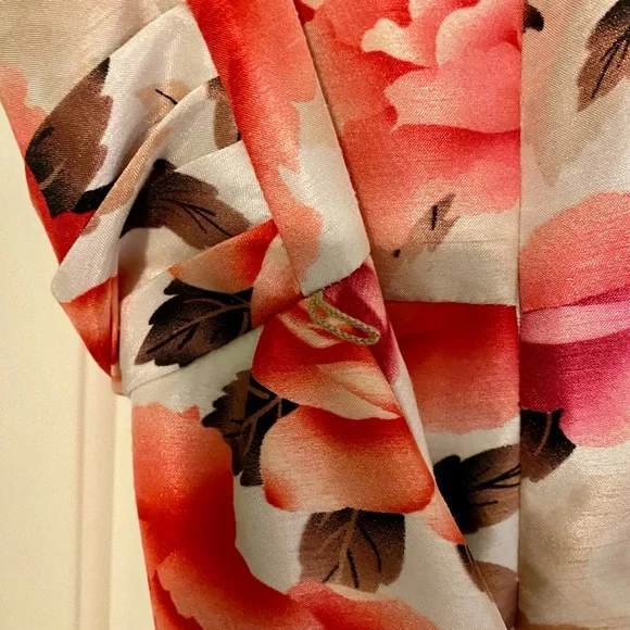 SL Fashions gorgeous floral cocktail dress size 10 - Picture 5 of 9